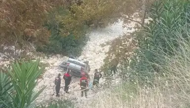 Dere Yatağı Kazası: 1 Ölü, 2 Yaralı